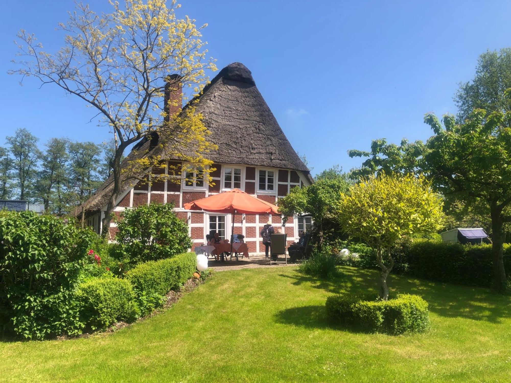 Altes Landhaus Oste, Klavier Appartement, 2 Zimmer Mit Kamin Hemmoor Kültér fotó