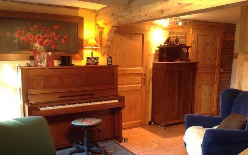 Altes Landhaus Oste, Klavier Appartement, 2 Zimmer Mit Kamin Hemmoor Kültér fotó