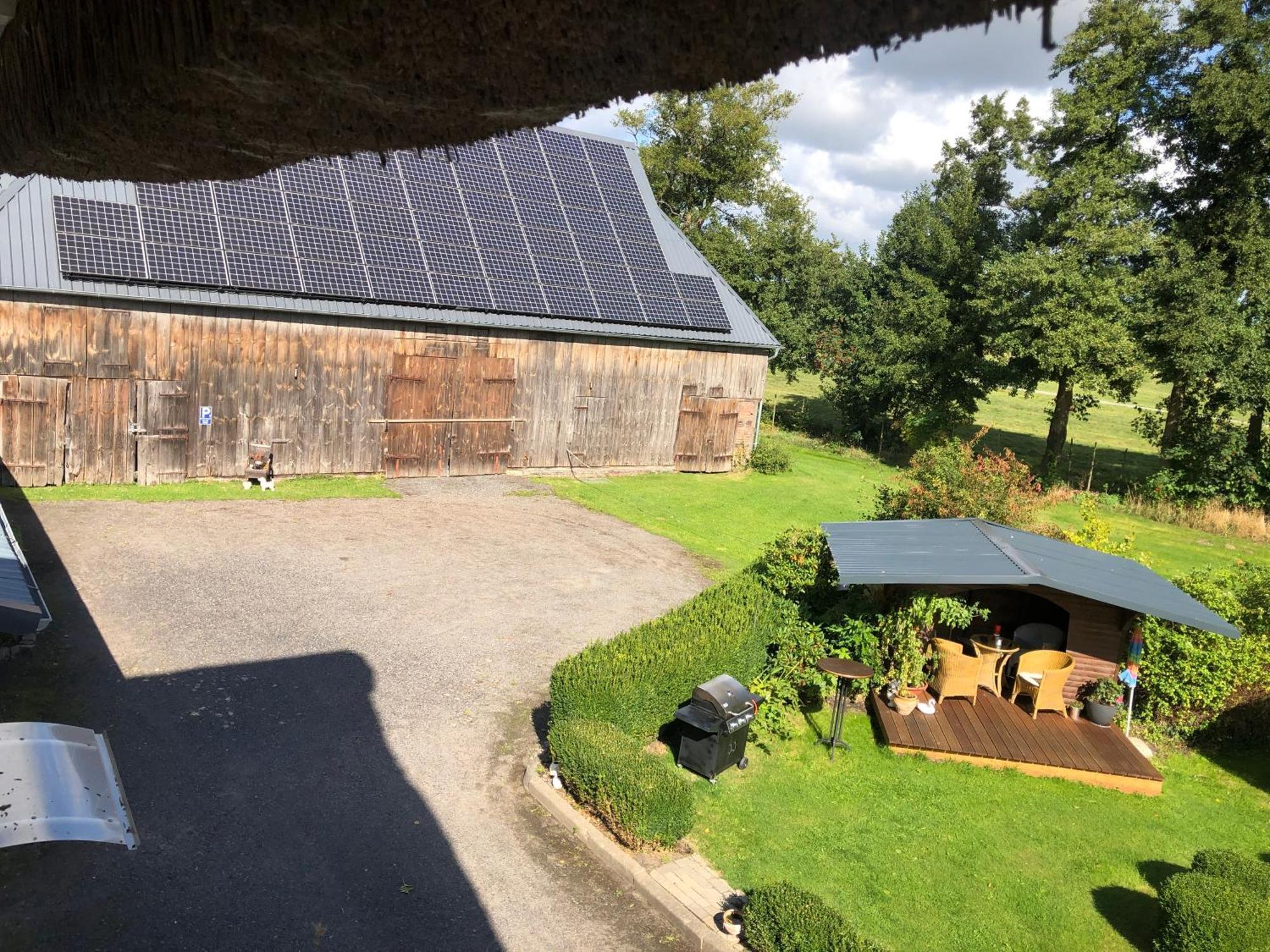 Altes Landhaus Oste, Klavier Appartement, 2 Zimmer Mit Kamin Hemmoor Kültér fotó