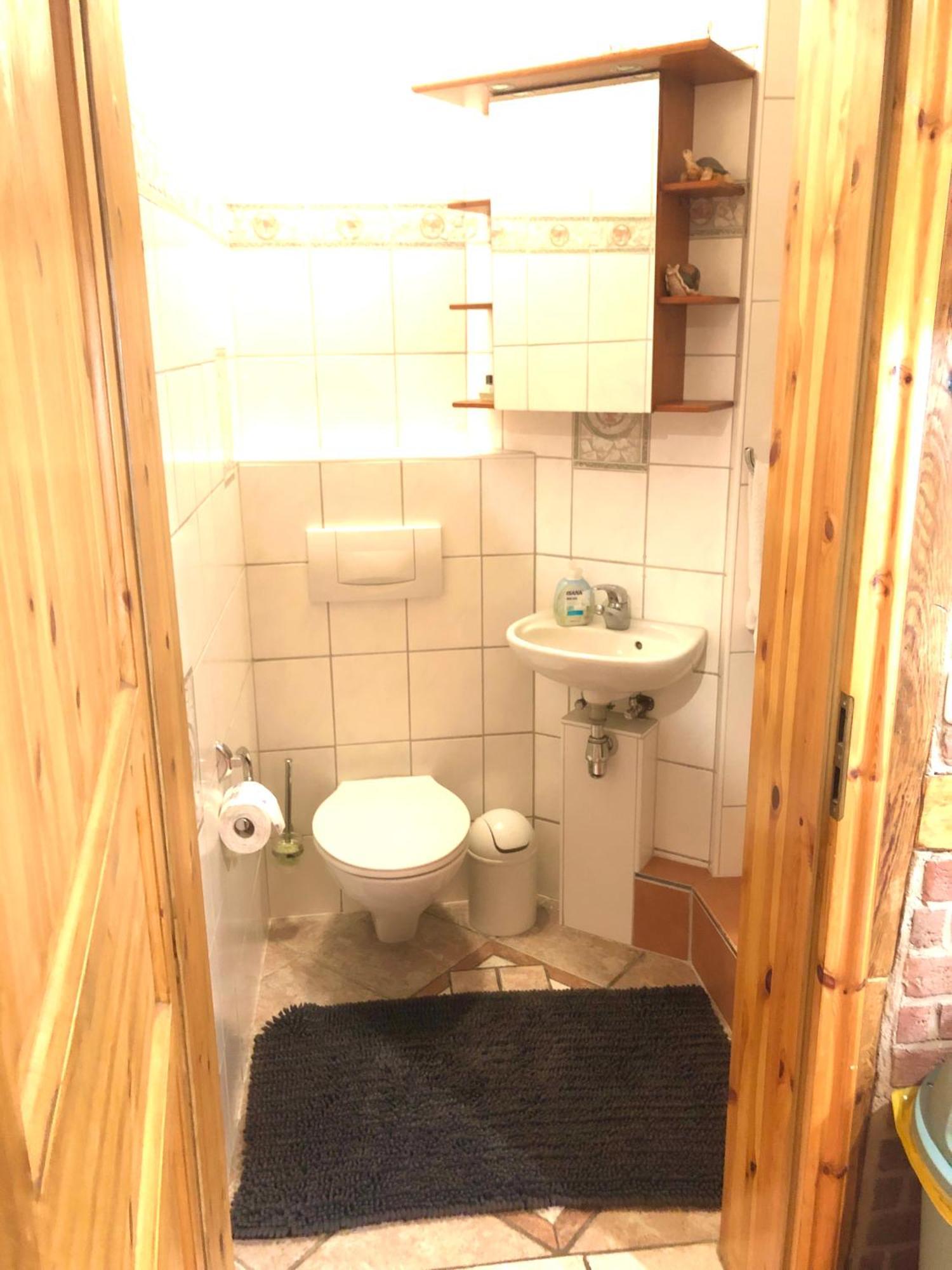Altes Landhaus Oste, Klavier Appartement, 2 Zimmer Mit Kamin Hemmoor Kültér fotó