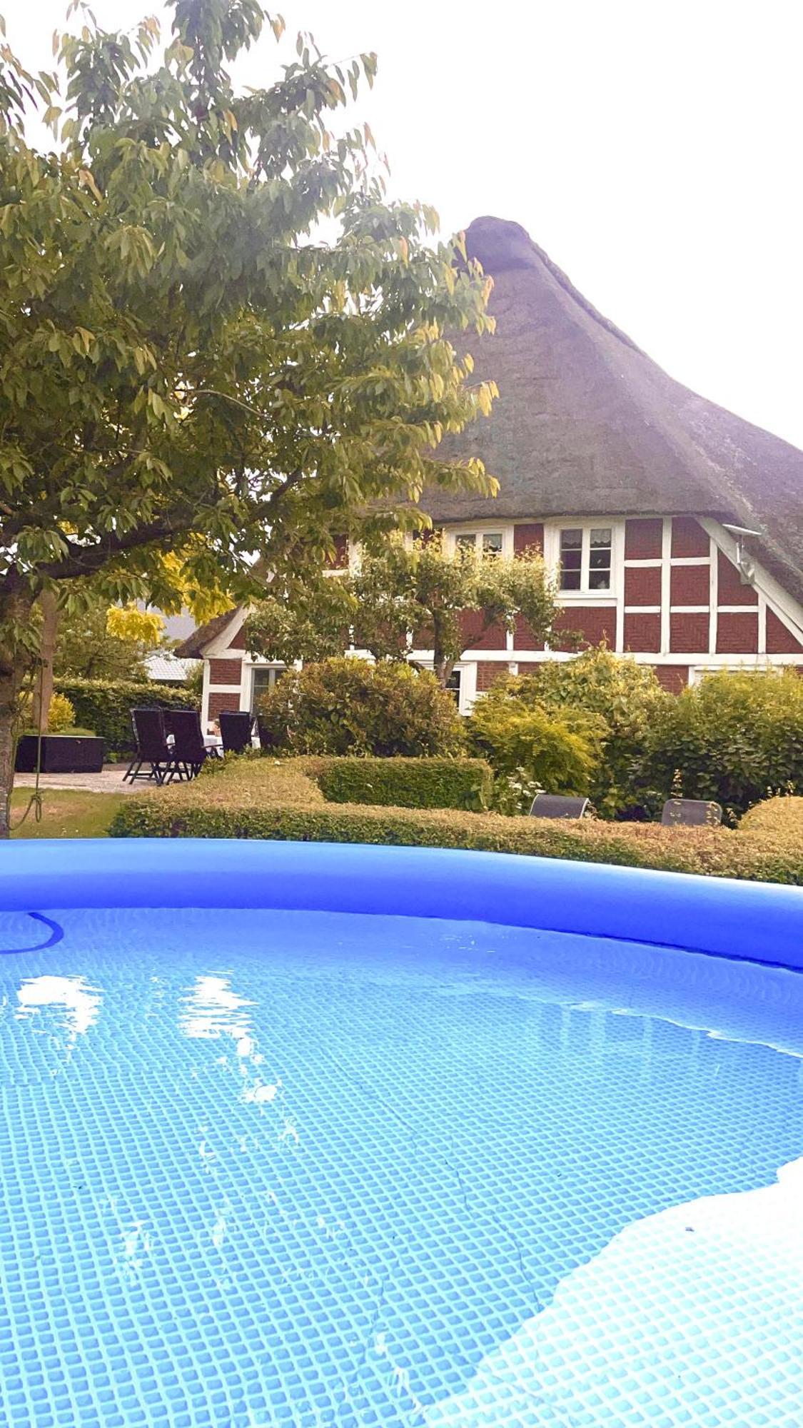 Altes Landhaus Oste, Klavier Appartement, 2 Zimmer Mit Kamin Hemmoor Kültér fotó